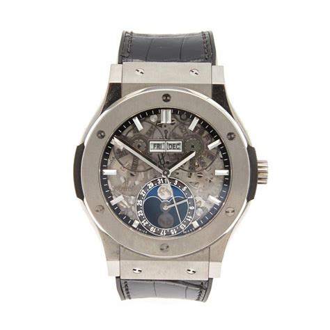 hublot aero fusion|hublot titanium watch price.